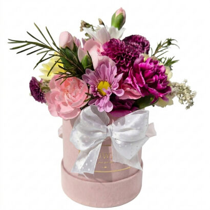 Flower Box "Purpurowy Sekret"